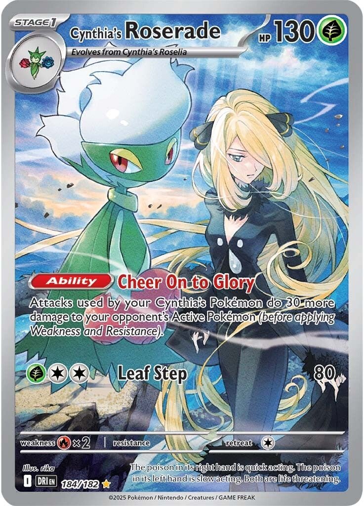 Cynthia's Roserade (DRI 184)