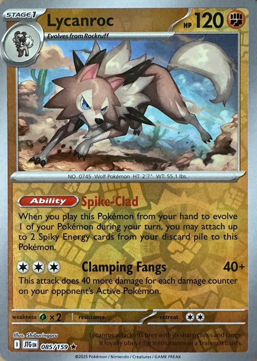 Lycanroc (JTG 085)