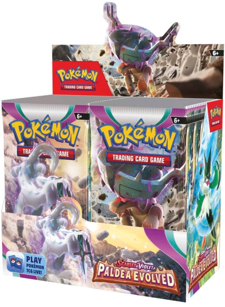 Paldea Evolved Booster Box Display (36 Packs)