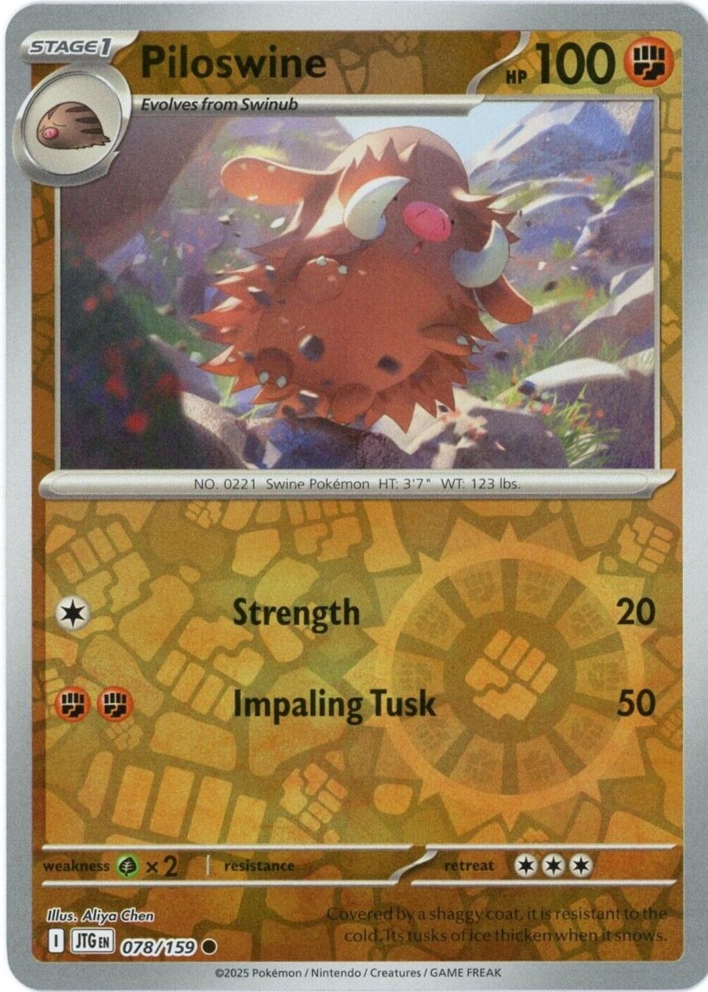 Piloswine (JTG 078)