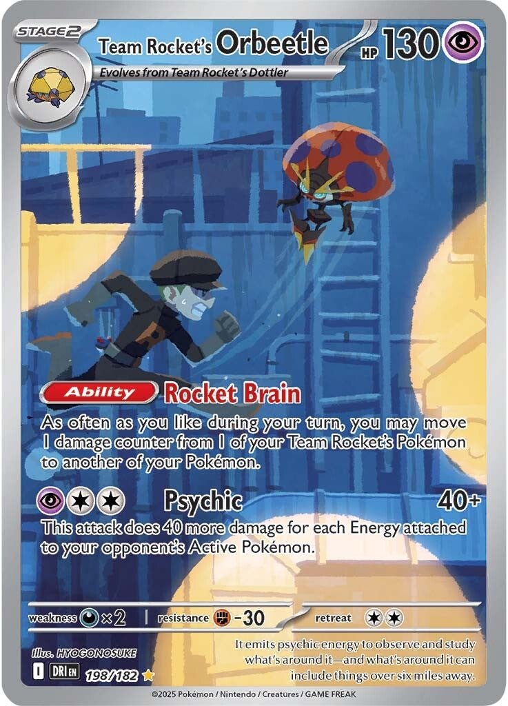 Team Rocket's Orbeetle (DRI 198)