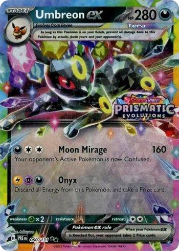 Umbreon ex (xPRE 060) Stamped