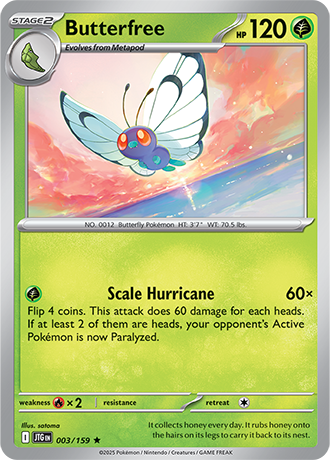 Butterfree (JTG 003)