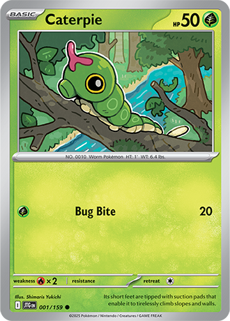Caterpie (JTG 001)