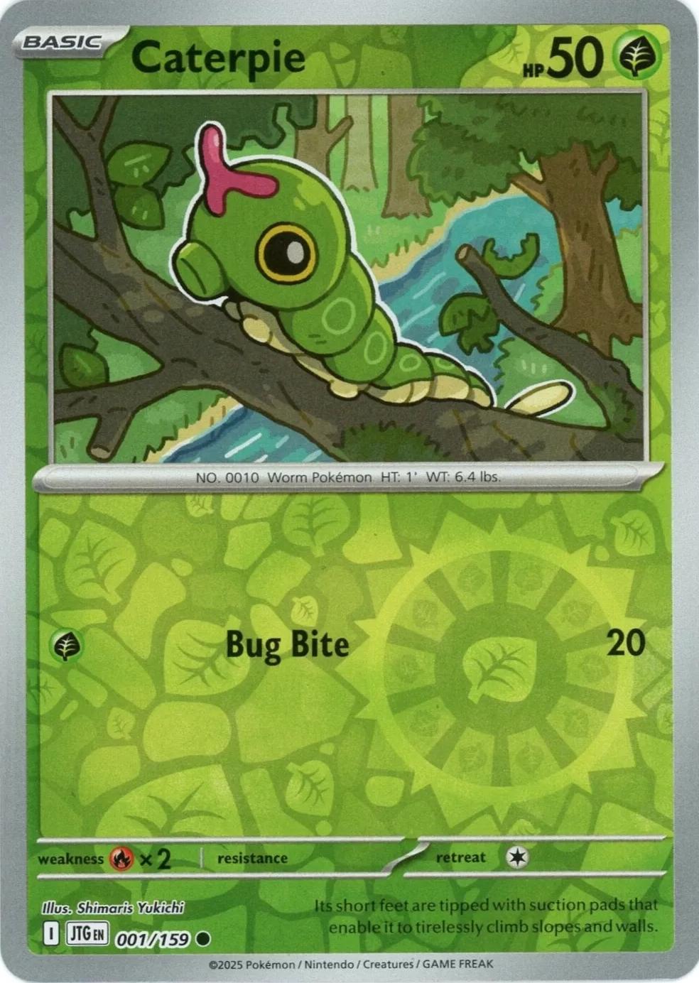 Caterpie (JTG 001)