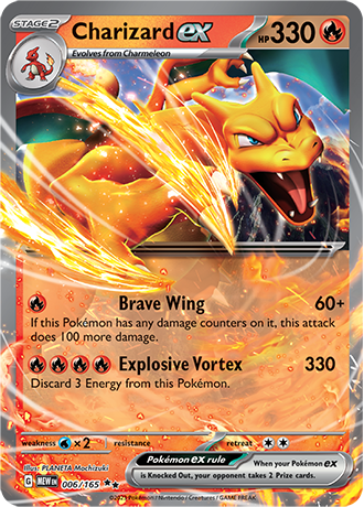 Charizard ex (MEW 006)