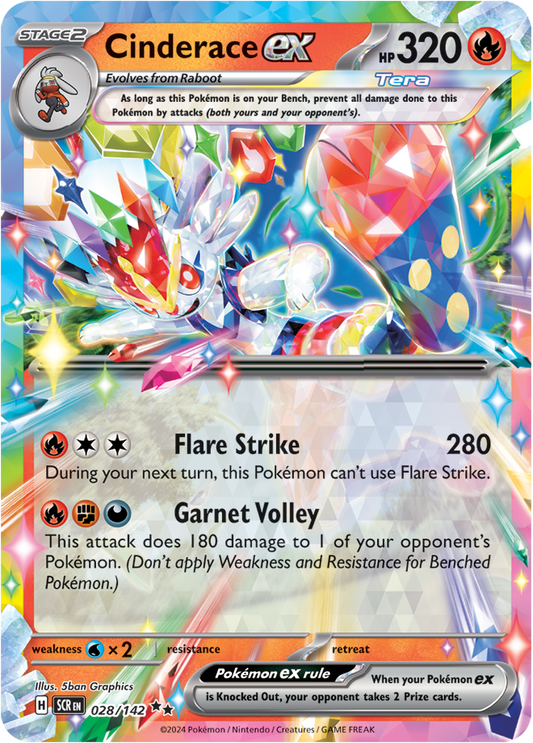 Cinderace ex (SCR 028)