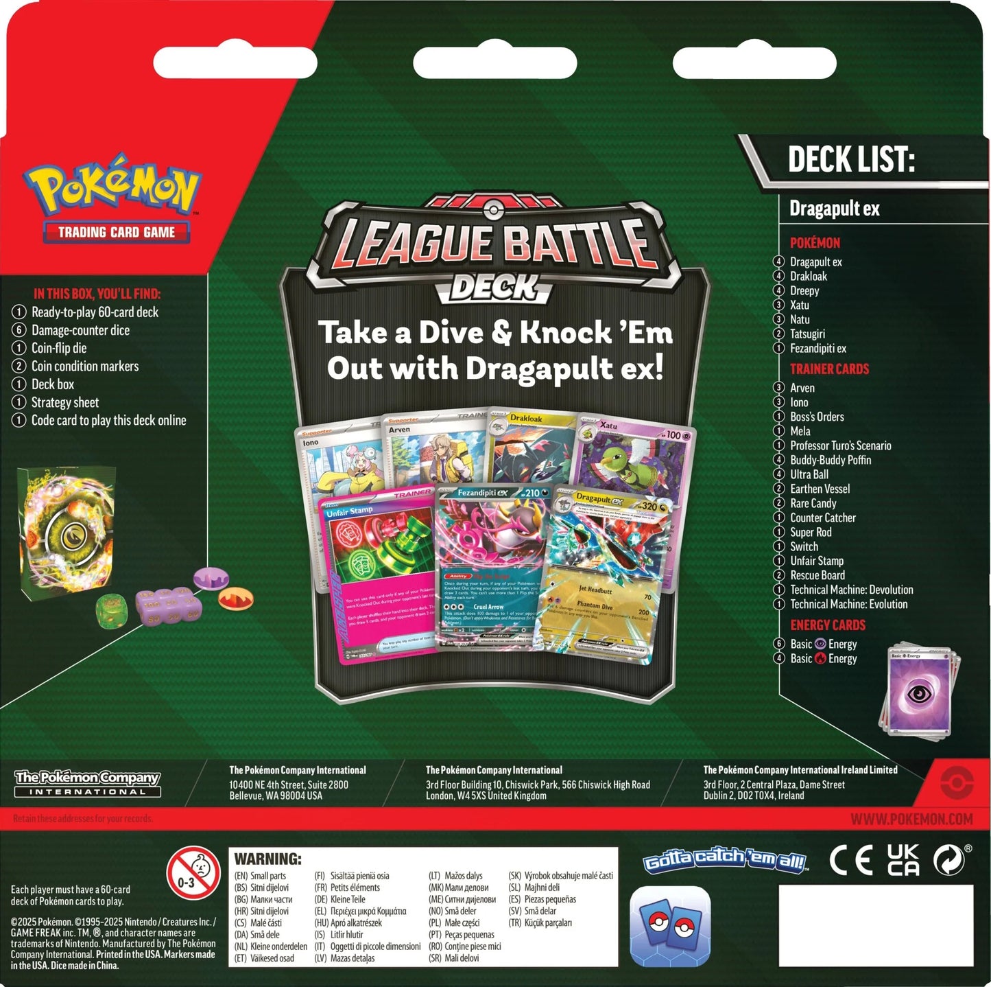 League Battle Deck - Dragapult Ex