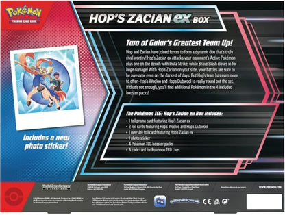 Hop's Zacian Ex Box
