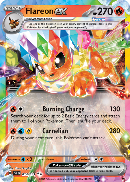 Flareon ex (PRE 014)