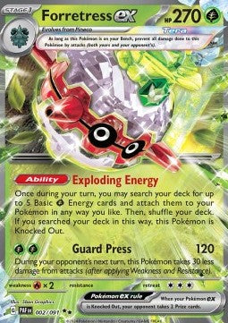 Forretress ex (PAF 002)
