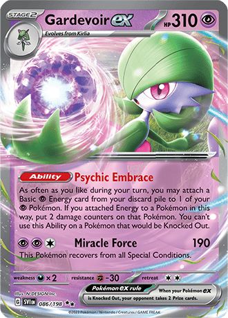 Gardevoir ex (SVI 086)