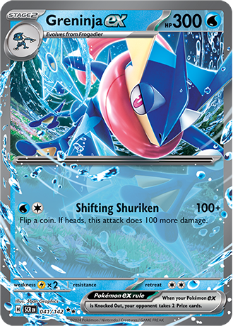 Greninja ex (SCR 041)