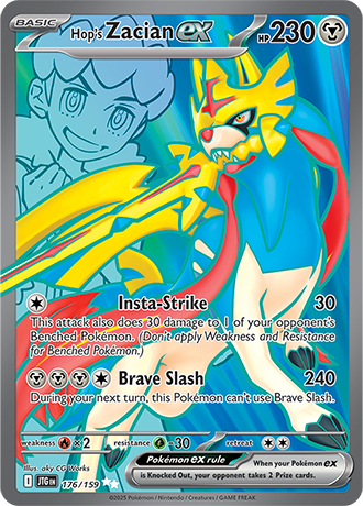 Hop's Zacian ex (JTG 176)