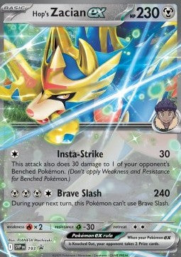 Hop's Zacian ex (SVP 193)