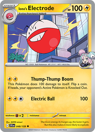 Iono's Electrode (JTG 048)