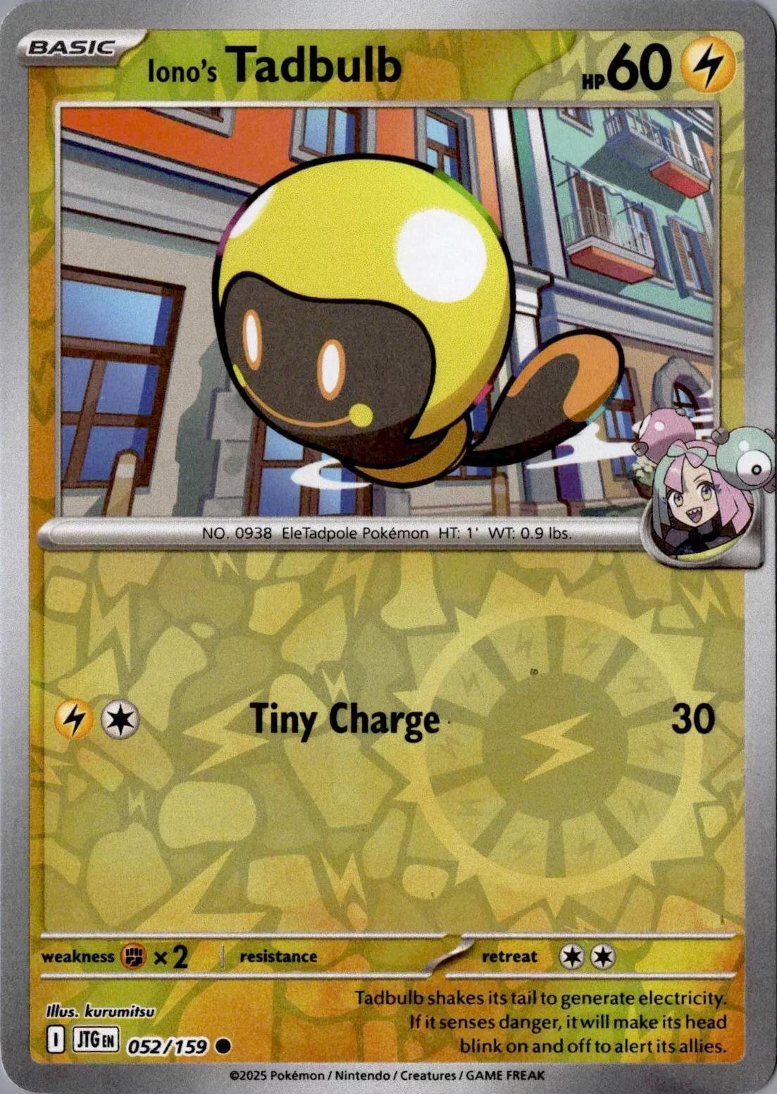 Iono's Tadbulb (JTG 052)