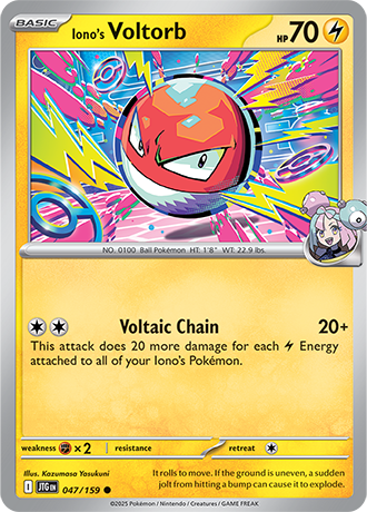 Iono's Voltorb (JTG 047)