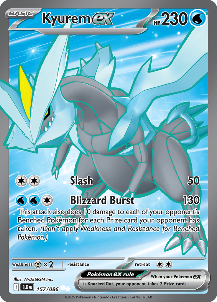 Kyurem ex (BLK 157)