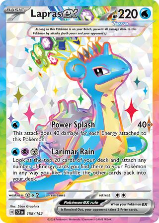 Lapras ex (SCR 158)