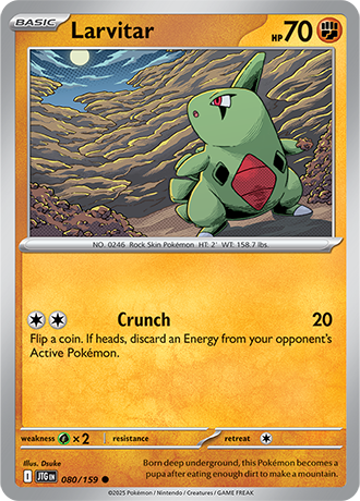 Larvitar (JTG 080)