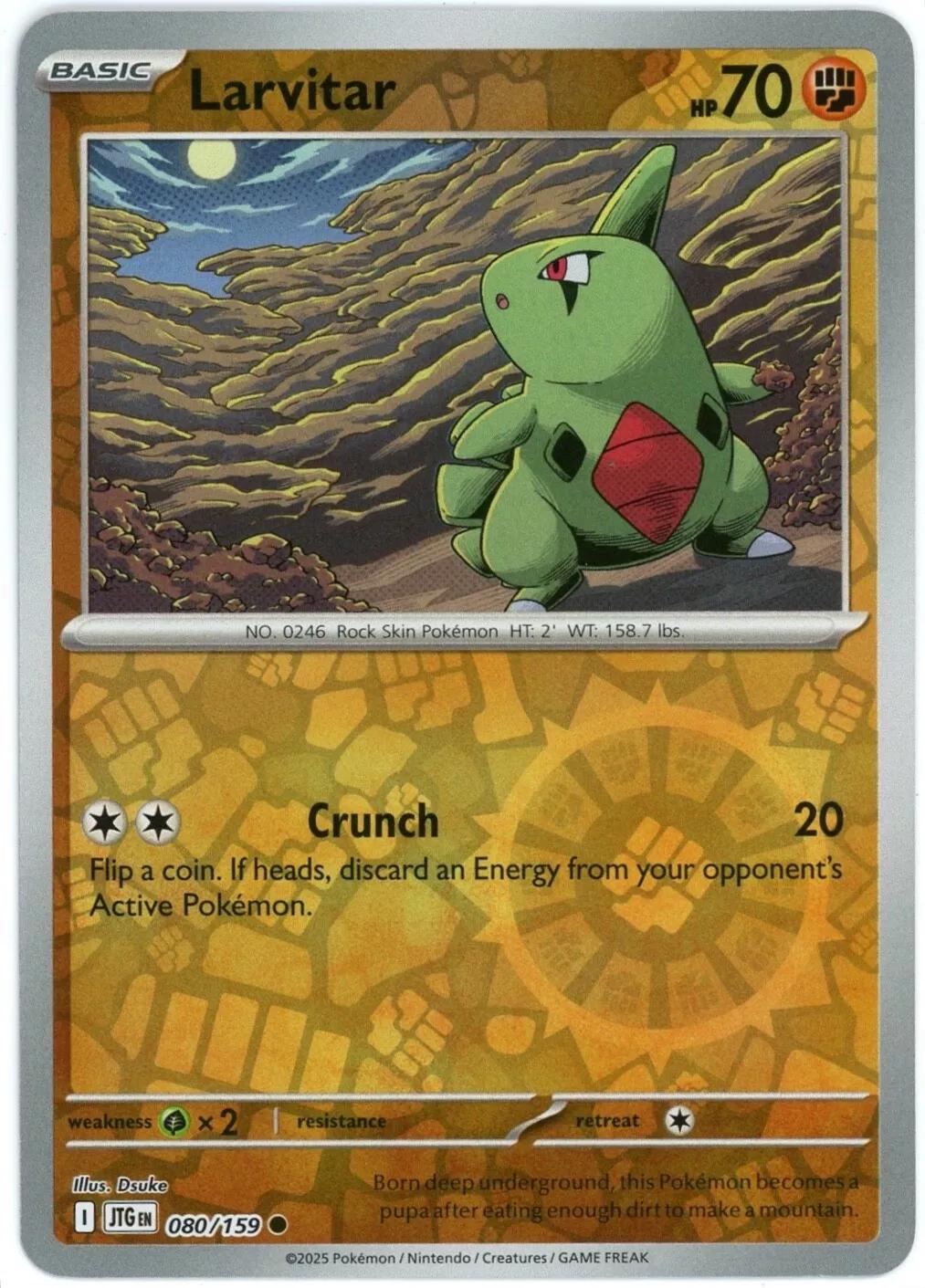 Larvitar (JTG 080)