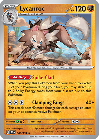 Lycanroc (JTG 085)