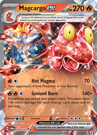 Magcargo ex (TWM 029)