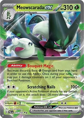 Meowscarada ex (PAL 015)