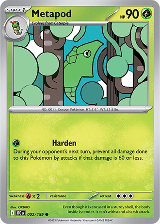 Metapod (JTG 002)