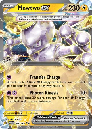 Mewtwo ex (PAR 058)