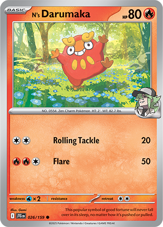 N's Darumaka (JTG 026)
