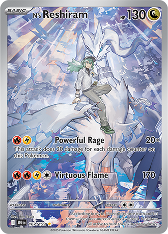 N's Reshiram (JTG 167)