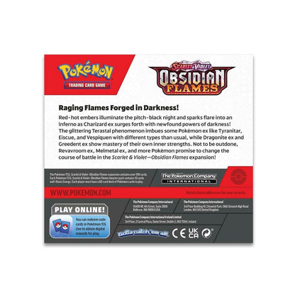 Obsidian Flames Booster Box Display (36 Packs)