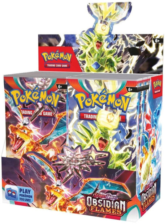Obsidian Flames Booster Box Display (36 Packs)