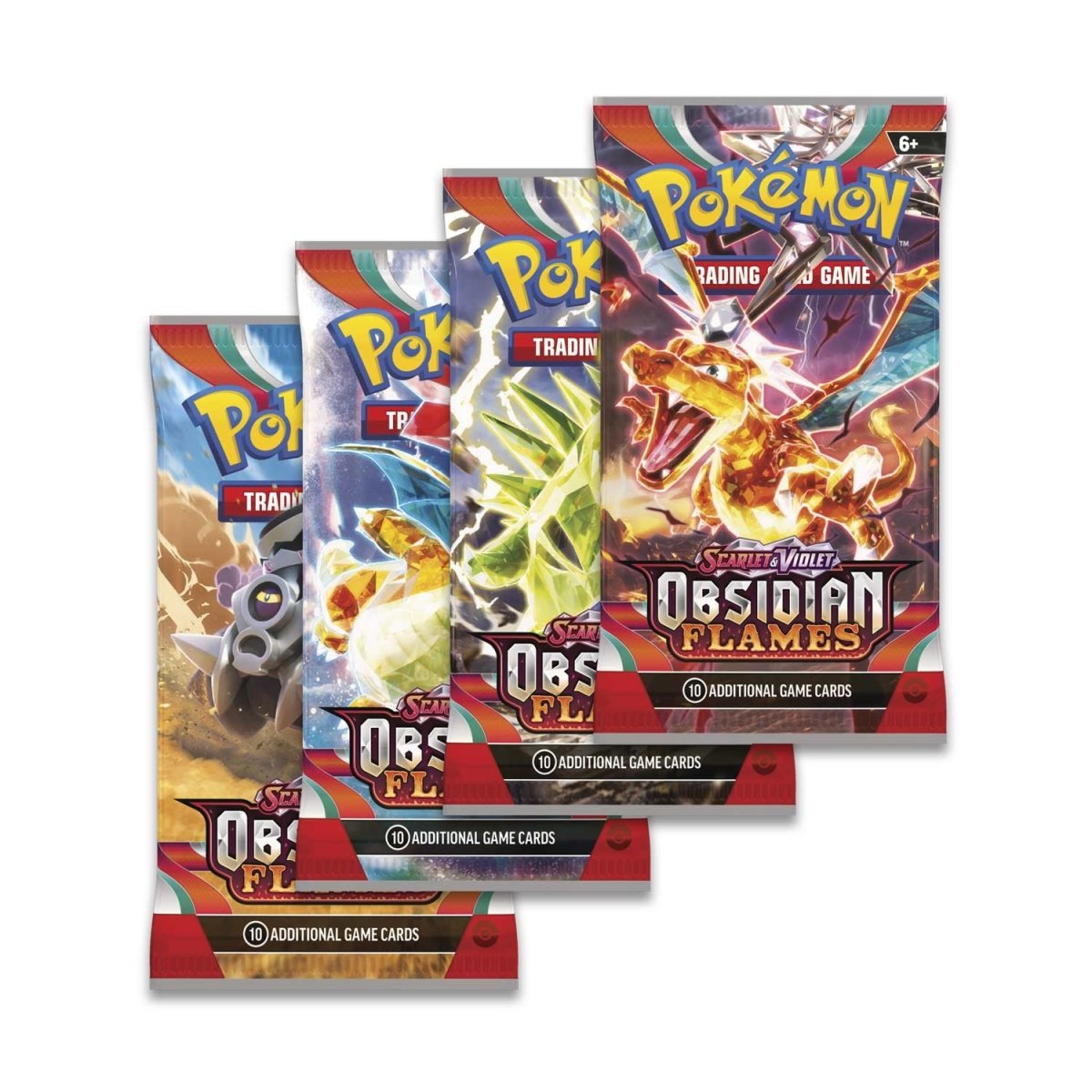 Obsidian Flames Booster Box Display (36 Packs)