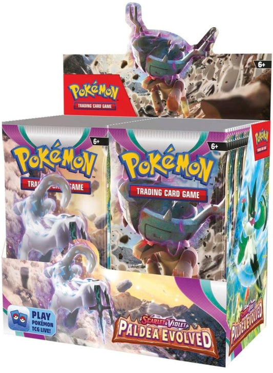 Paldea Evolved Booster Box Display (36 Packs)