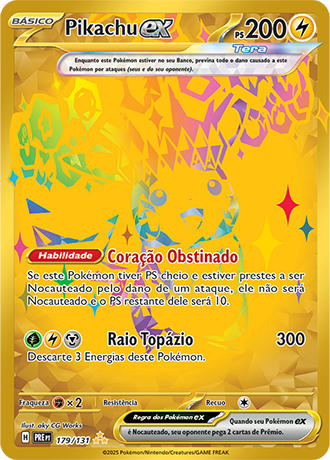 Pikachu ex (PRE 179)