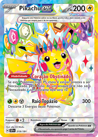 Pikachu ex (SSP 219)