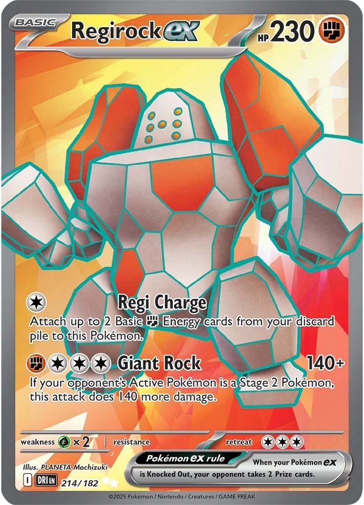 Regirock ex (DRI 214)