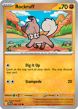 Rockruff (JTG 084)