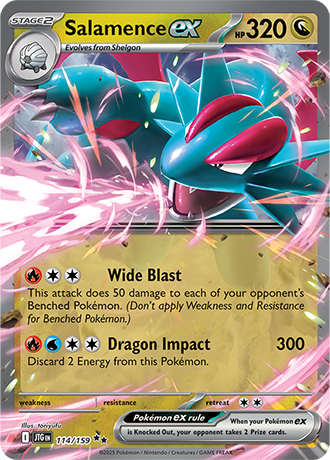 Salamence ex (JTG 114)
