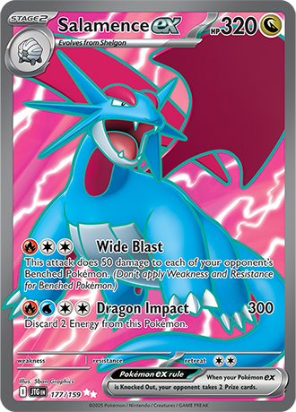 Salamence ex (JTG 177)