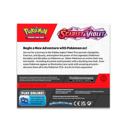Scarlet & Violet Base Booster Box Display (36 Packs)
