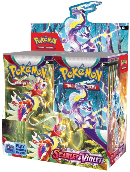 Scarlet & Violet Base Booster Box Display (36 Packs)