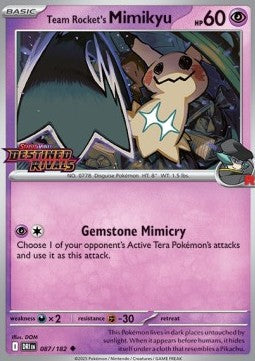 Team Rocket's Mimikyu (xDRI 087)