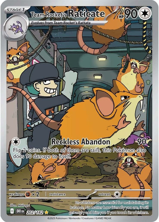 Team Rocket's Raticate (DRI 202)