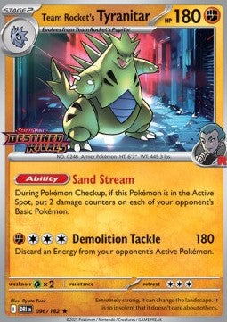 Team Rocket's Tyranitar (xDRI 096)