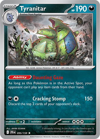 Tyranitar (JTG 095)