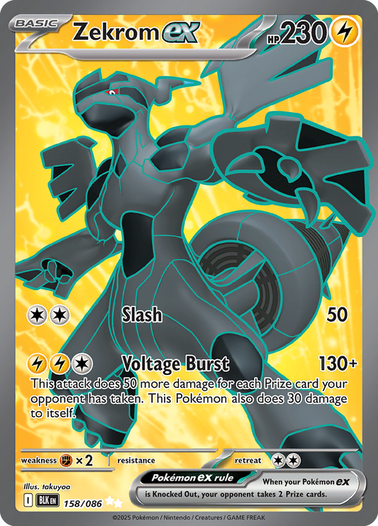 Zekrom ex (BLK 158)